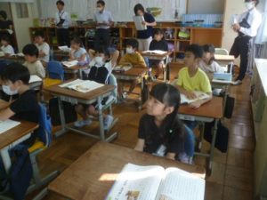 12月1日　2年生　道徳「ごめんね　みなみ」2
