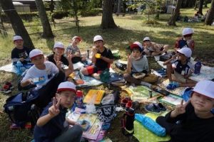 10月25日　3年生「社会科見学 ～広見公園～」1