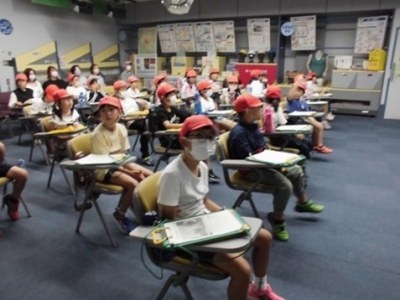 10月18日　3年生「社会科見学2　中央消防署」3