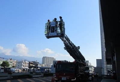 10月18日　3年生「社会科見学2　中央消防署」4