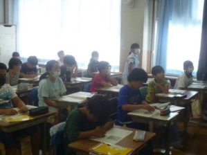 10月23日　4年生　社会「自然災害にそなえるまちづくり」3