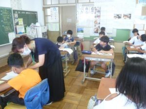 10月18日　4年生　算数「がい数」2