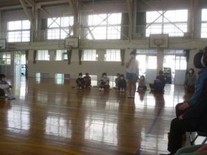 10月16日　6年生「修学旅行引率の先生とのあいさつ」2