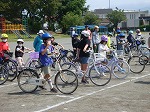 5月8日　4年生自転車教室1