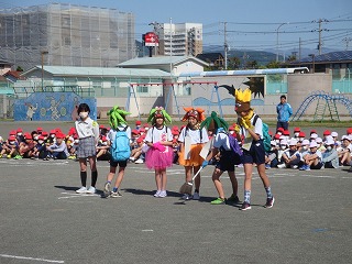 5月10日　1年生を迎える会1