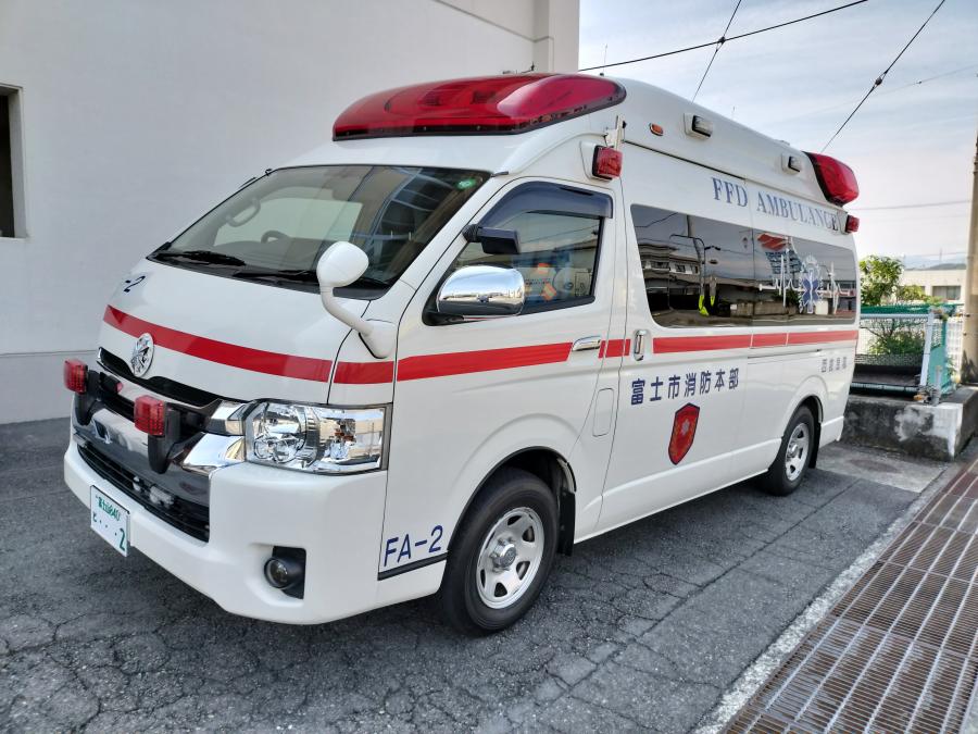 （写真）西救急車