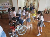 車いす体験2