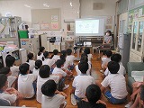 体位測定の様子1