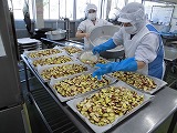 （写真）2023年11月2日の給食室