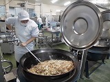 （写真）2024年6月28日の給食室の様子