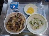 （写真）2024年6月28日の給食