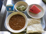 （写真）2024年7月3日の給食