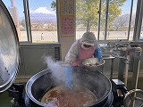 （写真）2024年3月4日の給食室の様子