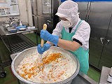 （写真）2024年3月5日の給食室の様子2