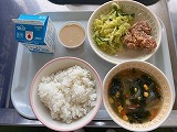 （写真）2024年3月8日の給食