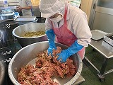 （写真）2024年3月13日の給食室の様子1