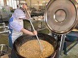 （写真）2024年4月17日の給食室の様子