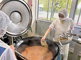 （写真）2024年4月23日の給食室の様子