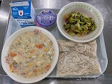（写真）2024年4月24日の給食