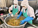 （写真）2024年5月7日の給食室の様子2