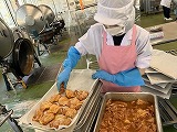 （写真）2024年5月10日の給食室の様子