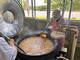 （写真）2024年5月20日の給食室の様子
