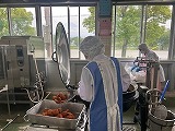 （写真）2024年6月17日の給食室の様子2