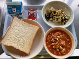 （写真）2024年7月9日の給食