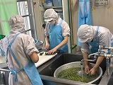 （写真）2024年7月12日の給食室の様子
