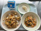 （写真）2024年8月29日の給食