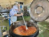 （写真）2024年9月5日の給食室の様子