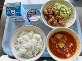 （写真）2024年9月30日の給食