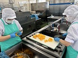 （写真）2024年10月7日の給食室の様子