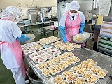 （写真）2024年10月8日の給食室の様子