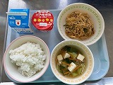 （写真）2024年10月24日の給食