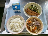 （写真）2024年10月25日の給食