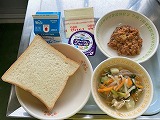 （写真）2024年10月29日の給食