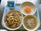 （写真）2024年10月30日の給食