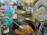 （写真）2024年12月3日の給食室の様子2