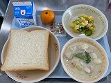 （写真）2024年12月12日の給食