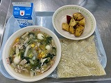 （写真）2024年12月16日の給食