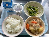 （写真）2025年1月16日の給食