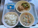 （写真）2025年1月20日の給食