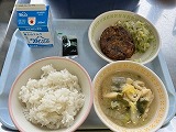 （写真）2025年1月27日の給食