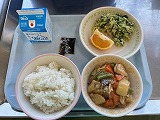 （写真）2025年2月10日の給食