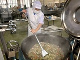 （写真）2023年11月15日の給食室のようす