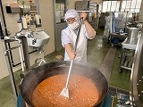 （写真）2023年11月21日の給食室の様子