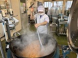 （写真）2023年11月27日の給食室の様子