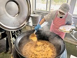（写真）2024年1月10日の給食室の様子