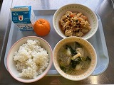 （写真）2024年1月10日の給食